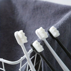 4pcs Micro Nano Soft Toothbrushes for Sensitive Teeth, Deep Cleaning Oral Care