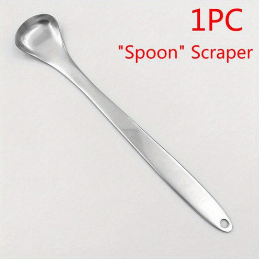 Stainless Steel Tongue Scraper for Oral Care - Reduce Bad Breath