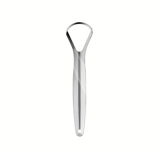 Stainless Steel Tongue Scraper for Oral Care, Reduce Bad Breath, Adults