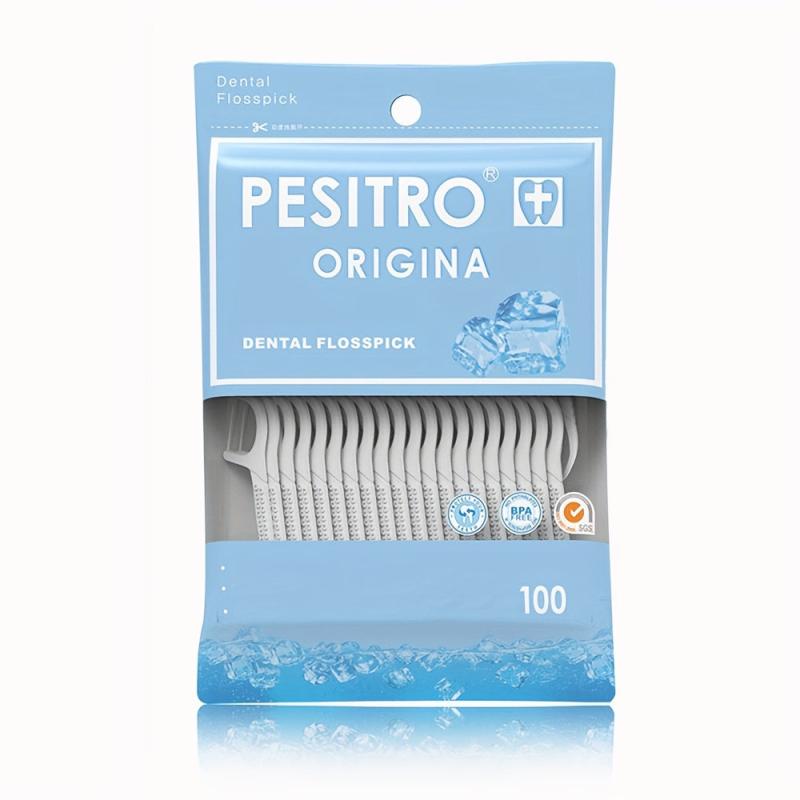 100-300 Dental Flossers Mint Blueberry Flavor Soft Floss Picks