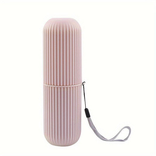 Portable Travel Toothbrush Storage Container Box Gargle Cup
