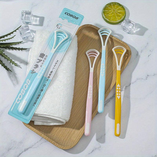 Tongue Scraper Oral Care Silicone Cleaners for Adults