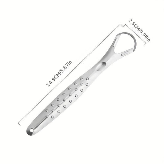 Stainless Steel Tongue Scraper Oral Care Tool