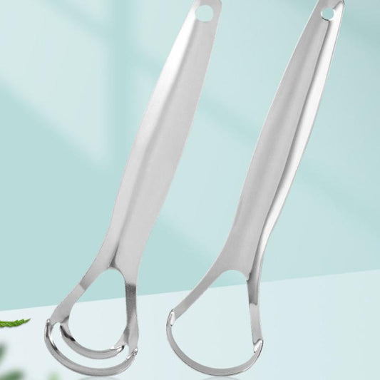 5pcs Stainless Steel Tongue Scraper for Oral Care