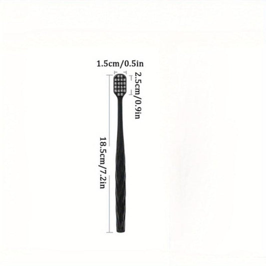 4 Pcs Soft Bristle ToothBrush Rounded Brush Adults