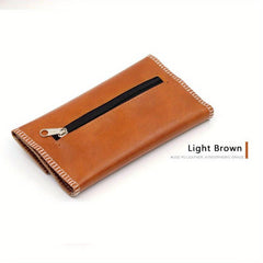 Hand Rolled Tobacco Bag Leather Tobacco Bag Portable Smoking Tool Storage Bag