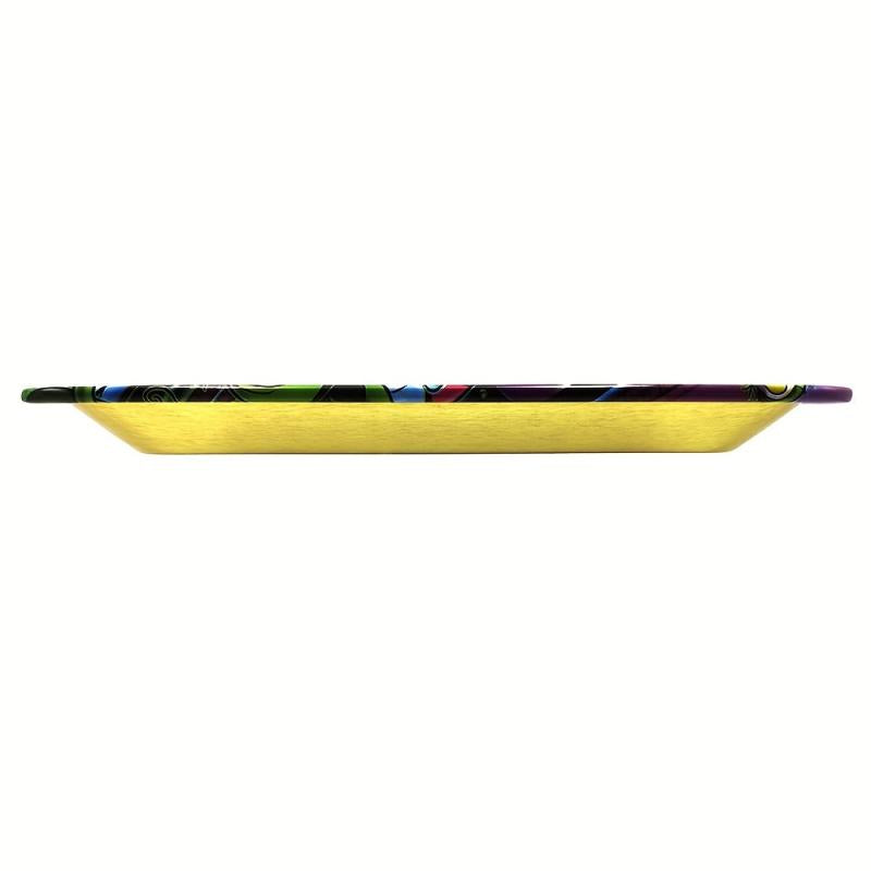 Creative Pattern Rolling Tray Wake Up Tray Fruit Plate Dessert Tray
