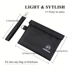 Smoke Smell Proof Bag Carbon Lined Tobacco Pouch for Herb Storage