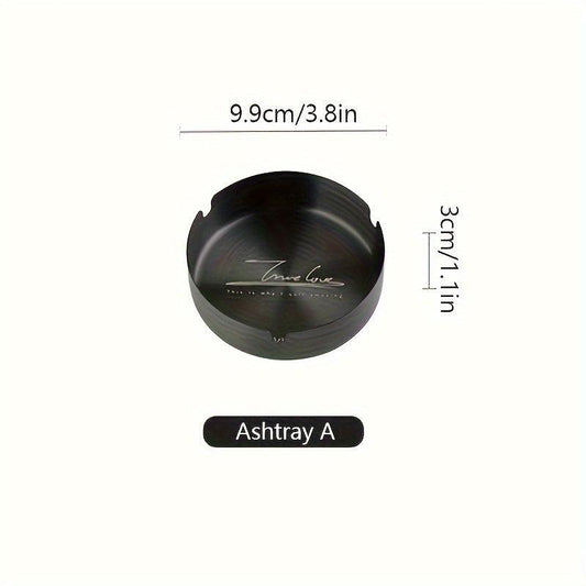 Stainless Steel Ashtray for Home Hotel Bar Office