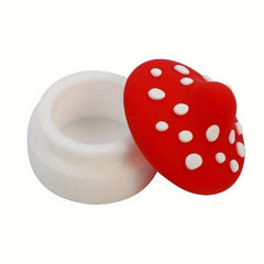 Fluorescent Mushroom Silicone Container Mini Storage Box