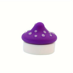 Fluorescent Mushroom Silicone Container Mini Storage Box