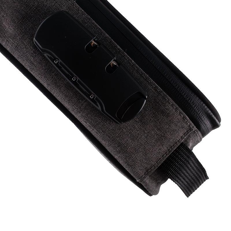 Smoking Bag with Lock Odorless Stash Box Medicine Container