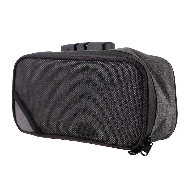 Smoking Bag with Lock Odorless Stash Box Medicine Container