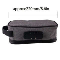 Smoking Bag with Lock Odorless Stash Box Medicine Container
