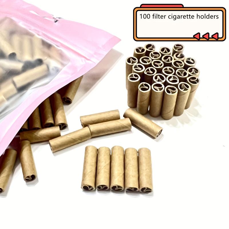 100pcs Disposable Filter Nozzle Paper Tips