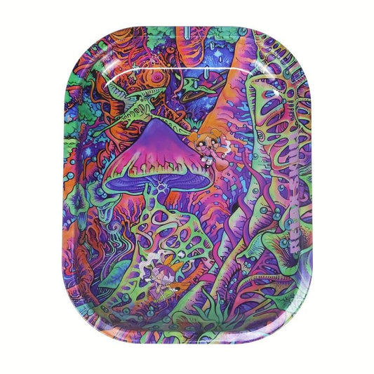 Creative Pattern Rolling Tray Operation Tray Durable Household Multipurpose Tray