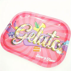 Creative Pattern Metal Rolling Tray Wake Up Tray