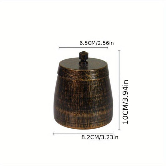 1pc Windproof Ashtray With Lid Decorative Ashtray for Home Hotel Bar Office