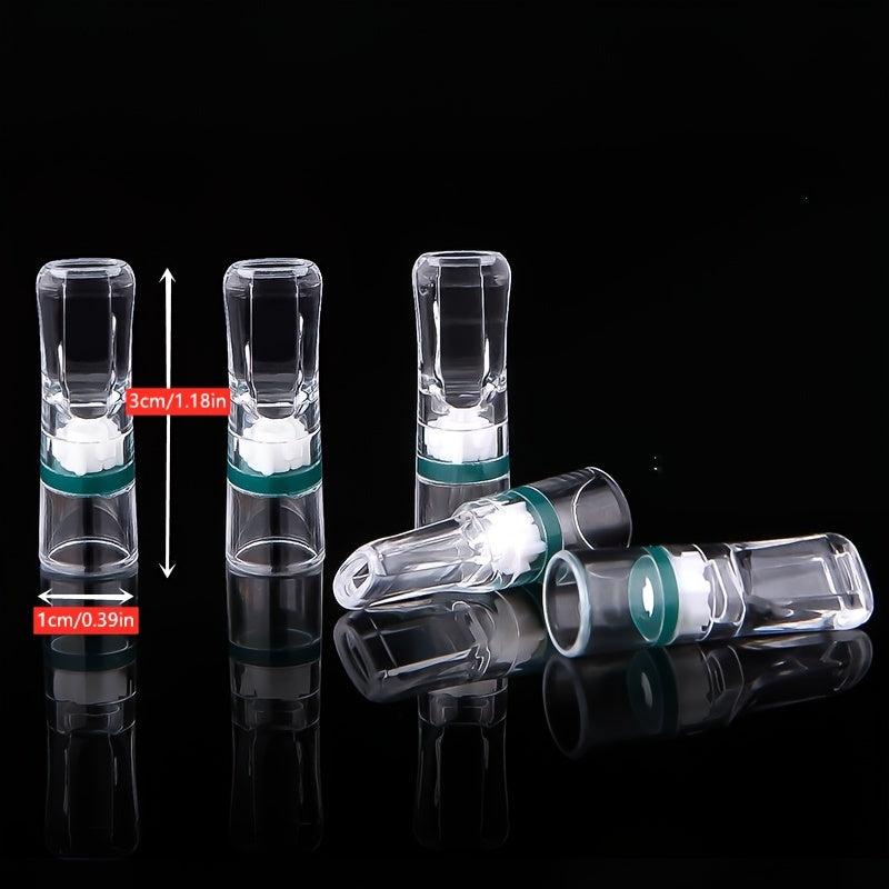 100pcs Disposable Transparent Smoking Filter Holder