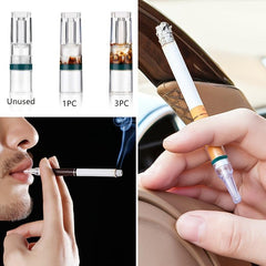 100pcs Disposable Transparent Smoking Filter Holder