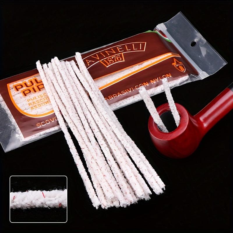 50pcs Pipe Cleaning Stripes Barbed Brush Set