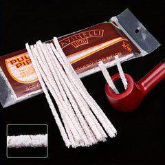 50pcs Pipe Cleaning Stripes Barbed Brush Set