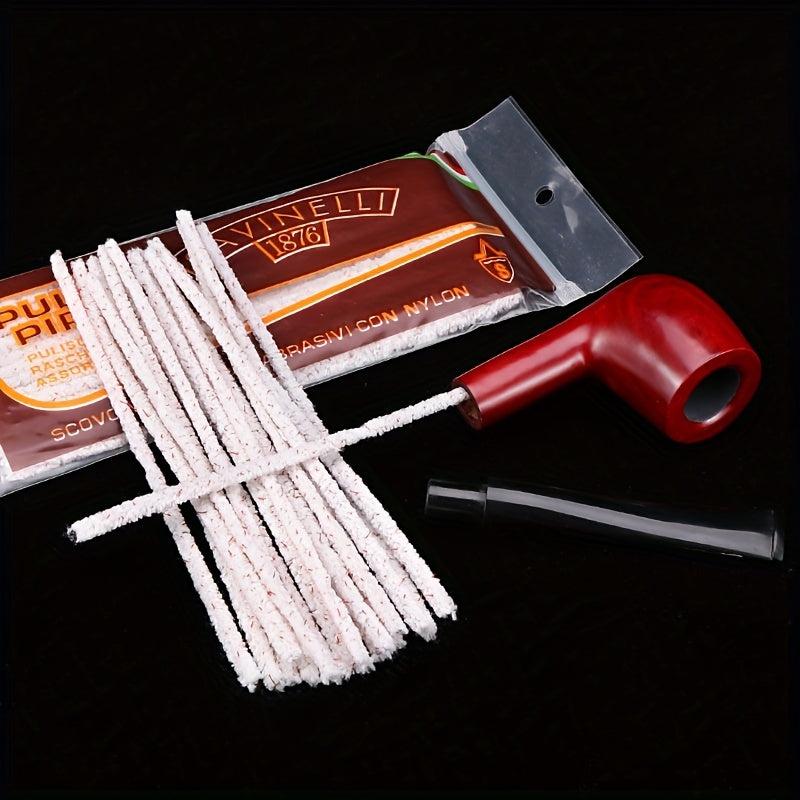 50pcs Pipe Cleaning Stripes Barbed Brush Set
