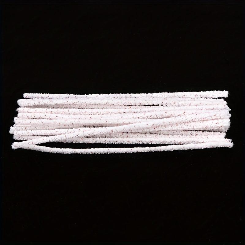 50pcs Pipe Cleaning Stripes Barbed Brush Set