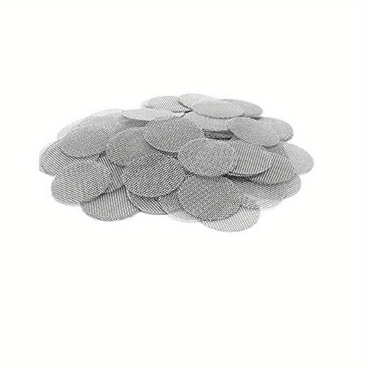 100pcs 60 Mesh 0.5 Inch Type 304 Pipe Screen Filters