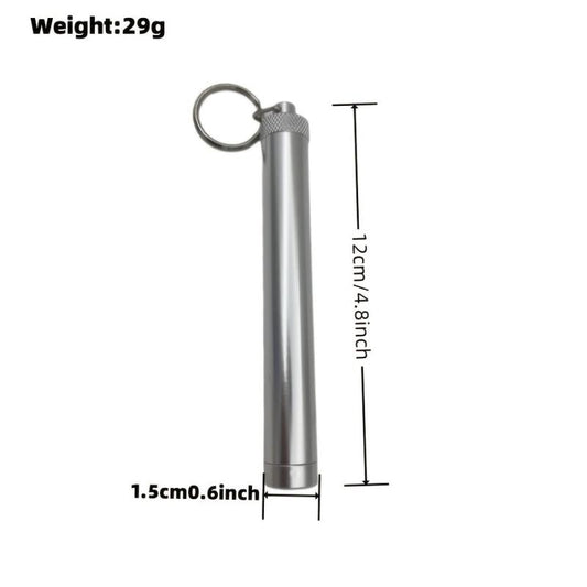 Aluminum Storage Tube Cigar Cigarette Accessories