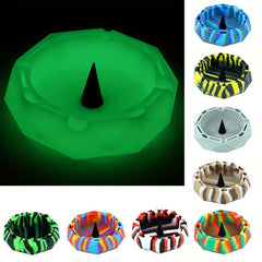 Luminous Ashtray Diamond Shape for Home Hotel Bar Office Fancy Gift