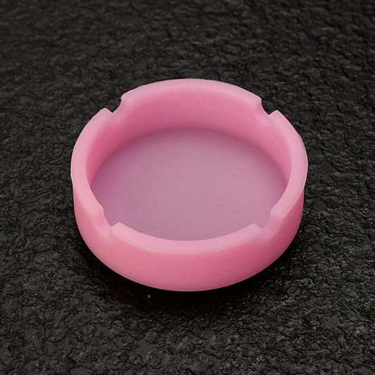 Luminous Ashtray Portable Anti-fall Ashtray Decorative for Home Hotel Bar Office