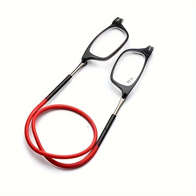 Magnet Hanging Neck TR90 Reading Glasses Men's Women Portable Ultra light