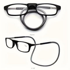 Magnet Hanging Neck TR90 Reading Glasses Men's Women Portable Ultra light