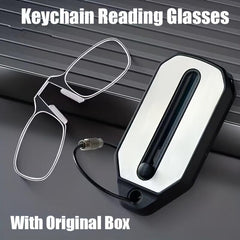 Foldable Nose Clip Reading Glasses Diopter 1.0-3.0