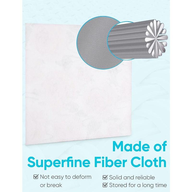 6PCS Thickened Glasses Cleaning Cloth Microfiber Eyeglass Lens Cleaning Cloth
