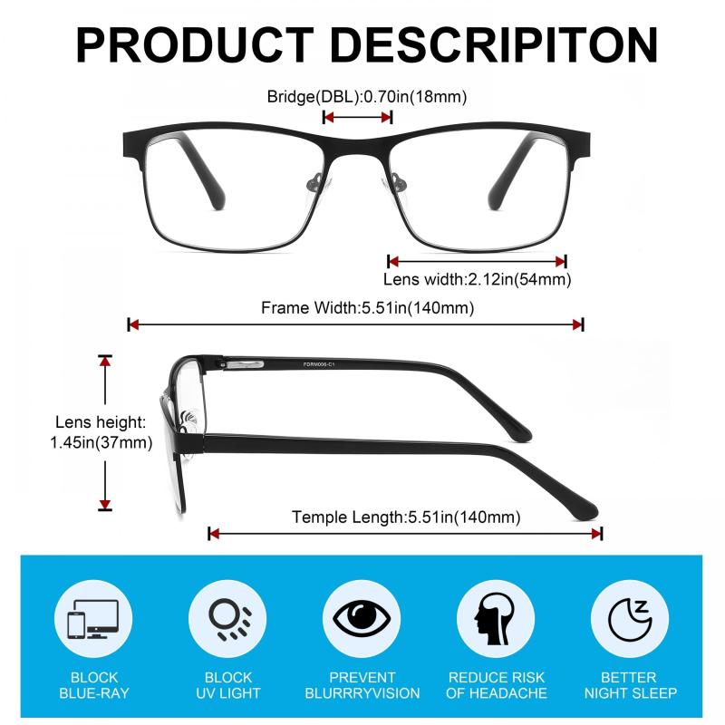 Light Blocking Glasses for Men & Women