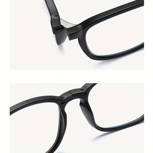 Portable Multifocal Anti Light Presbyopia Glasses Auto Zoom Distance Glasses