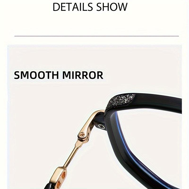Star Sparkling Polygon Young Reading Glasses Comfortable Funky Glasses