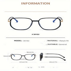 Star Sparkling Polygon Young Reading Glasses Comfortable Funky Glasses