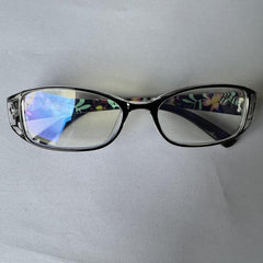 Plastic Light Blocking Reading Glasses With Soft Case For Women