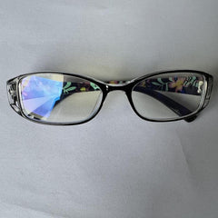 Plastic Light Blocking Reading Glasses With Soft Case For Women