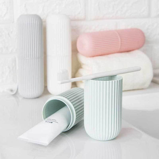 Portable Travel Toothbrush Storage Set