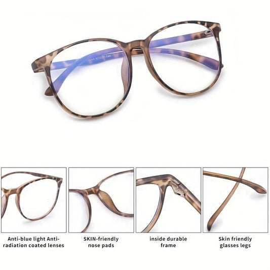 Oversized Light Blocking Glasses Lightweight Frame Anti Glare