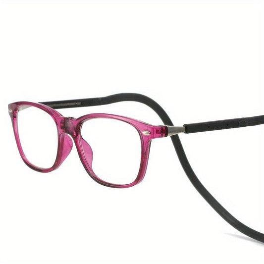 Adjustable Temples Magnet Neck Presbyopia Glasses