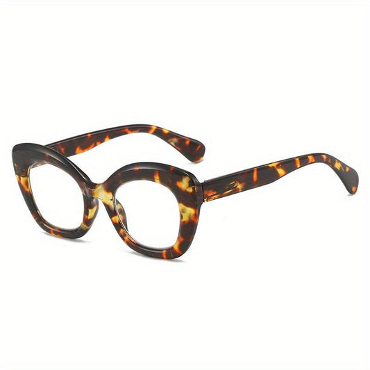 Plastic Frame Light Blocking Lens Oprah Style Glasses