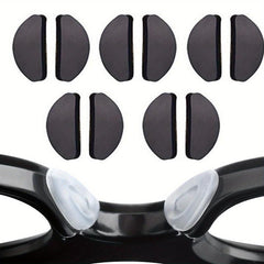 10 Pairs Silicone Adhesive Nose Pads for Glasses & Sunglasses