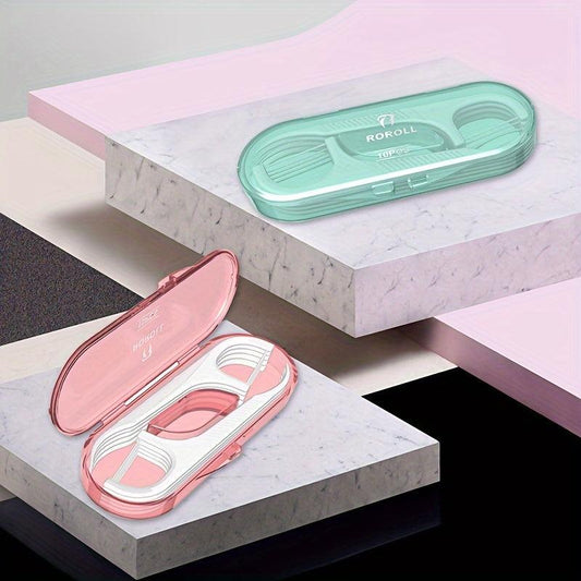Dental Floss Picks Dispenser Storage Box