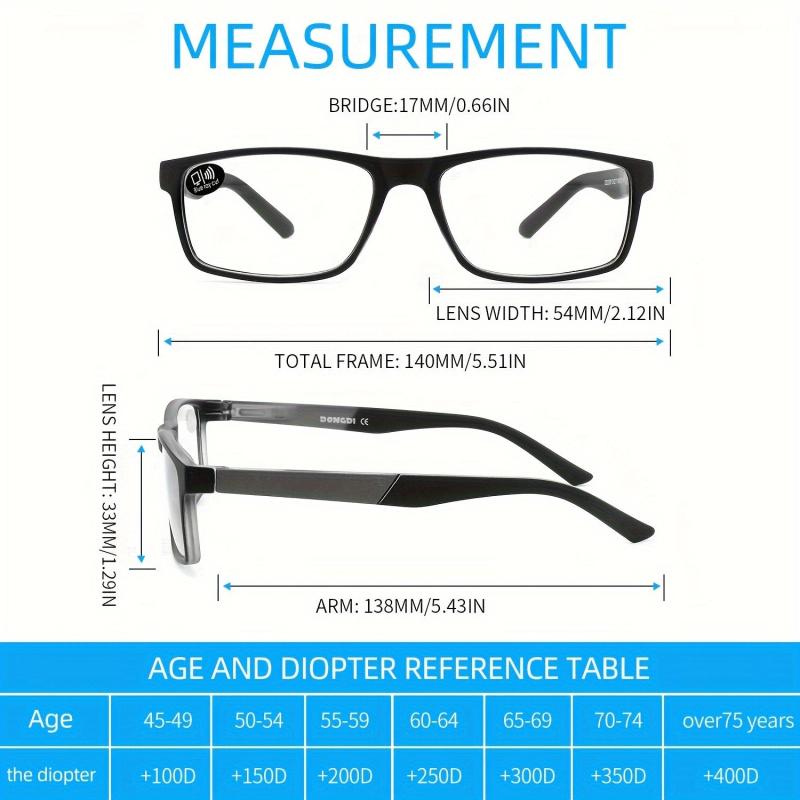 4pcs Blue Light Blocking Readers Anti Glare UV Ray Filter Glasses