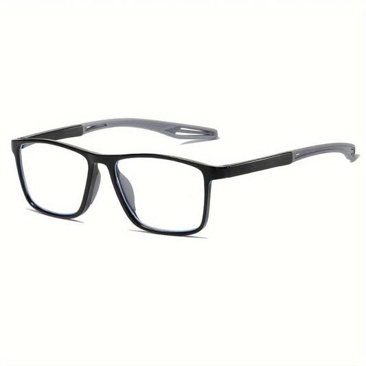 Stylish Silicone Anti Slip Reading Glasses with PU Leather Covers